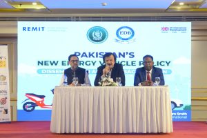Dissemination and Feedback Session on the New Energy Vehicle (NEV) Policy 2025–30 at Islamabad