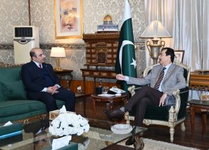 Gilani for locally manufactured Pak-brand vehicle